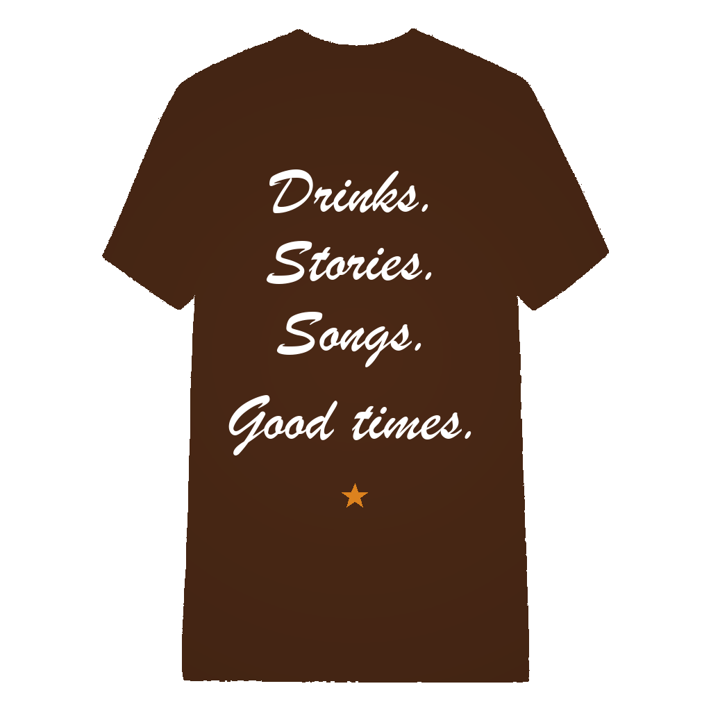 Brown Short Sleeve back — Beer and Sunshine