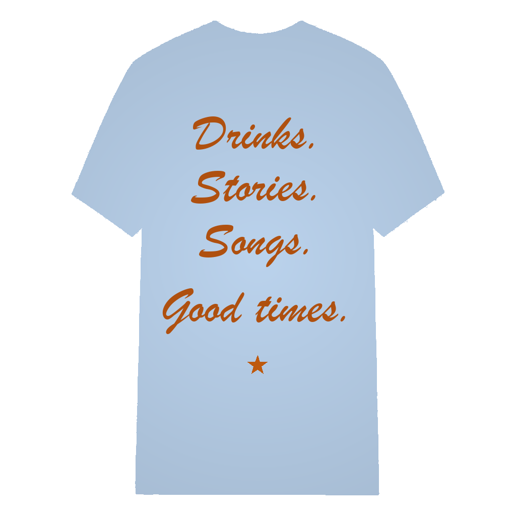 Light Blue Short Sleeve back — Beer and Sunshine
