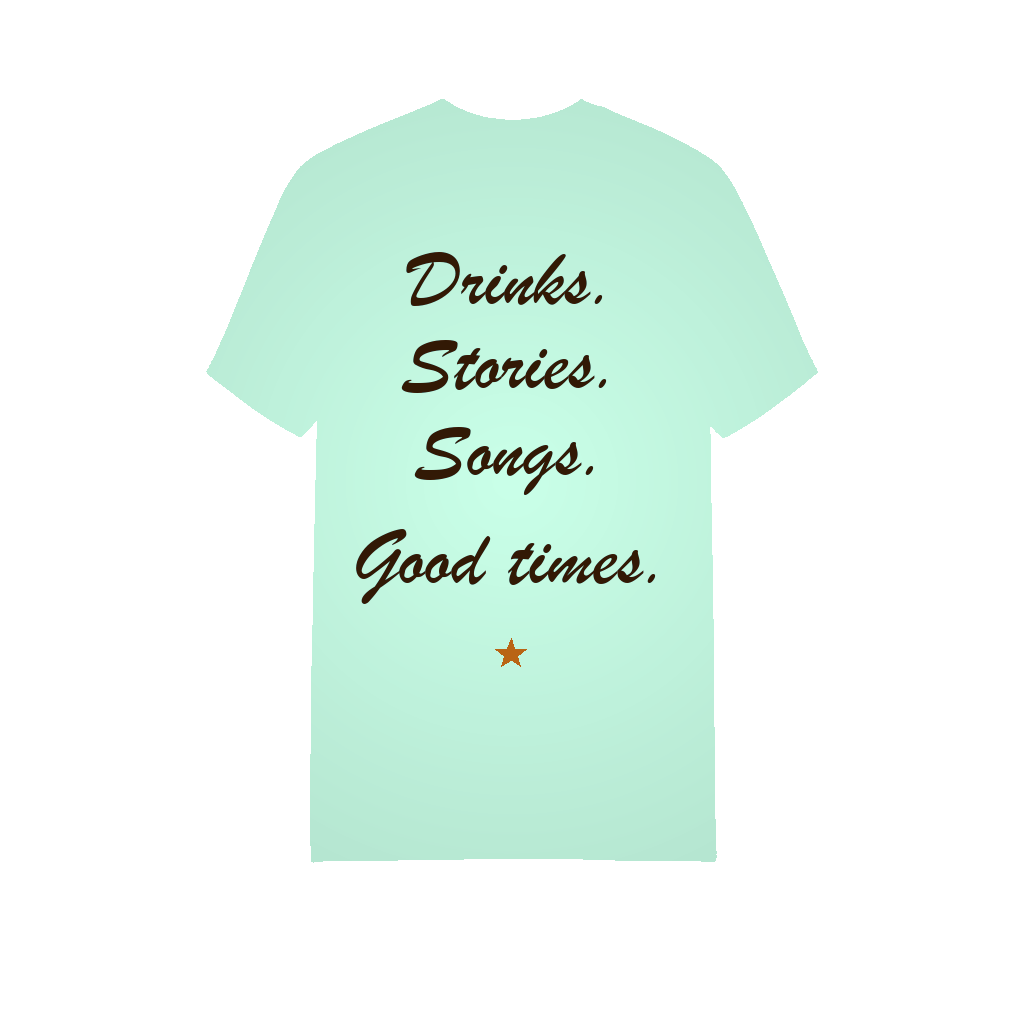 Mint Green Short Sleeve back — Beer and Sunshine