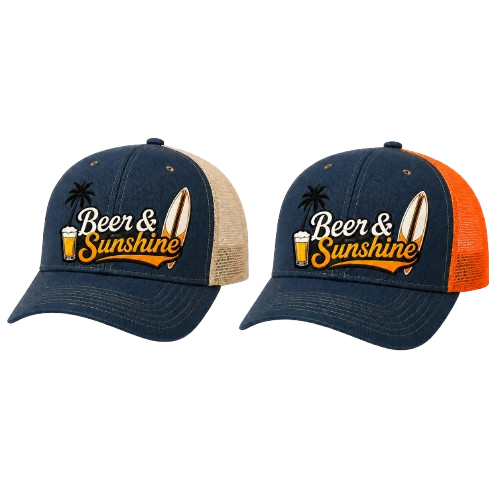 Surfs Up Trucker