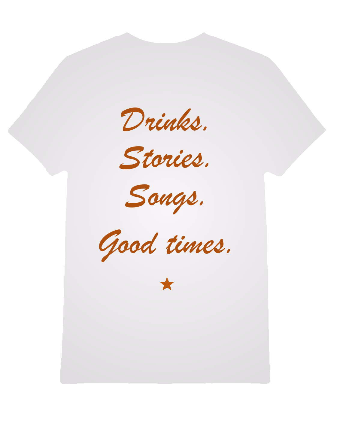 White Short Sleeve back — Beer and Sunshine